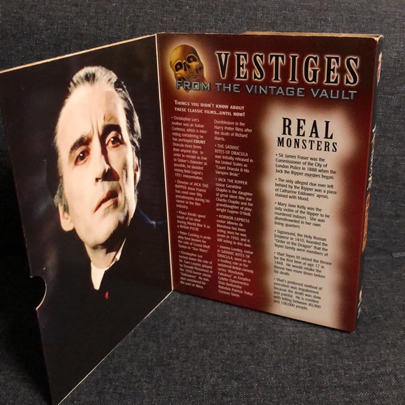 Vintage Movie Classics 3 Horror Films on DVD Dracula Jack The Ripper Express New - Picture 5 of 10